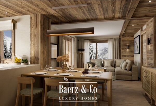 photo 3 Apartment with 2 bedrooms and a sleeping alcove - Village center - New development