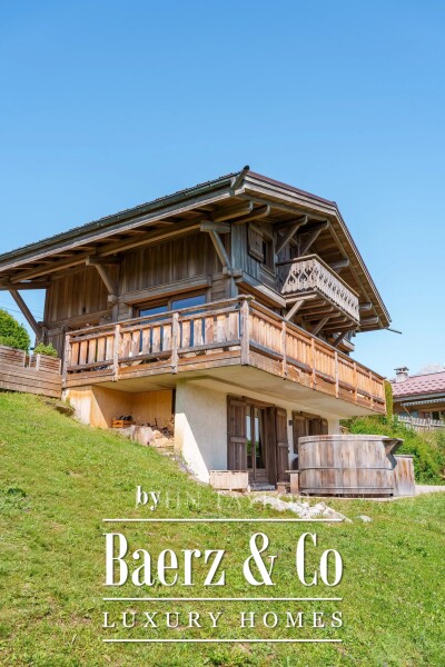 photo 4 Exceptional Chalet in Combloux – Breathtaking Mont Blanc Views