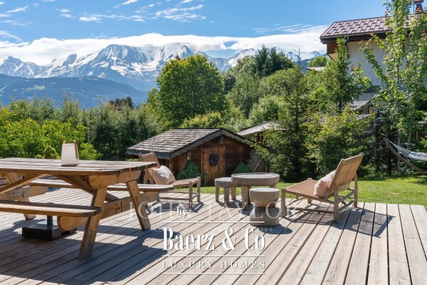 photo 6 Exceptional Chalet in Combloux – Breathtaking Mont Blanc Views