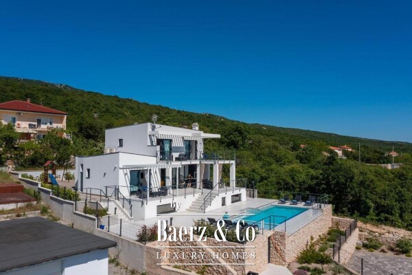 photo 5 Crikvenica, Šmrika, House with Swimming Pool and Panoramic Views