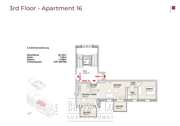 photo 10 Schönbühl 360 apartment 16