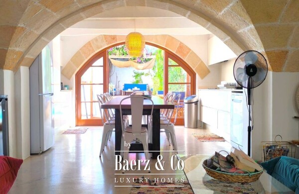 photo 5 RENOVATED MENORCAN HOUSE FOR SALE IN THE HISTORIC OLD TOWN OF CIUTADELLA, MENORCA – COURTYARD WITH SWIMMING POOL, 4 EN-SUITE BEDROOMS AND ORIGINAL ARCHITECTURAL FEATURES