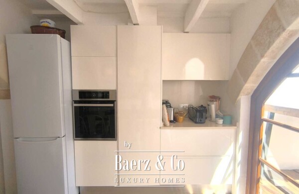 photo 7 RENOVATED MENORCAN HOUSE FOR SALE IN THE HISTORIC OLD TOWN OF CIUTADELLA, MENORCA – COURTYARD WITH SWIMMING POOL, 4 EN-SUITE BEDROOMS AND ORIGINAL ARCHITECTURAL FEATURES