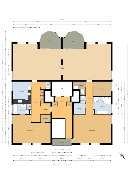 Floor Plan 1 - Zwolsestraat 11 B