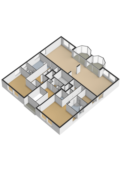 Floor Plan 2 - Zwolsestraat 11 B