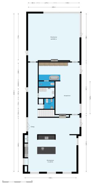 Floor Plan 1 - Botsholsedwarsweg 3