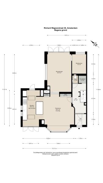 Floor Plan 1 - Richard Wagnerstraat 30