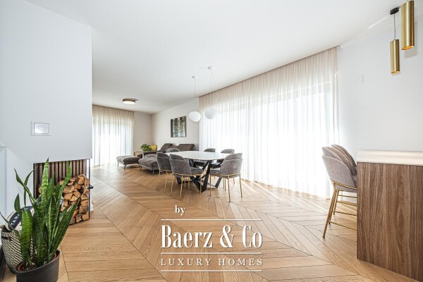 photo 6 Zagreb, Šestine, luxurious four-room apartment with private garden, garage and sports court