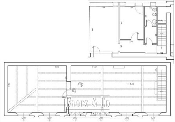 Floor Plan 2 - Prestigious 490 m² Residence with Versatile Second Unit in the Historic Heart of Forlì