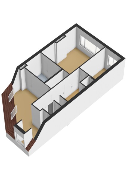 Floor Plan 4 - Jacob Obrechtstraat 9 1