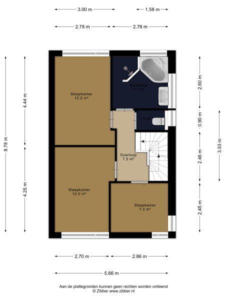 Floor Plan 2 - Distelstraat 7