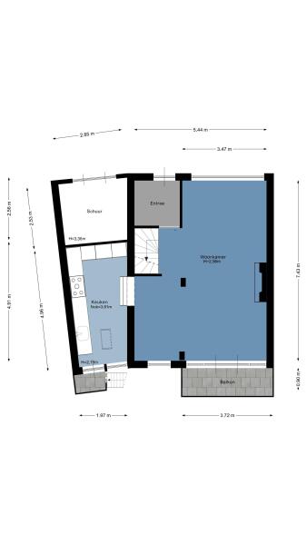 Floor Plan 4 - Rottekade 167