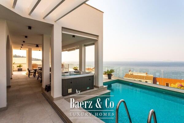 photo 2 Okrug Donji, unique villa with panoramic sea view
