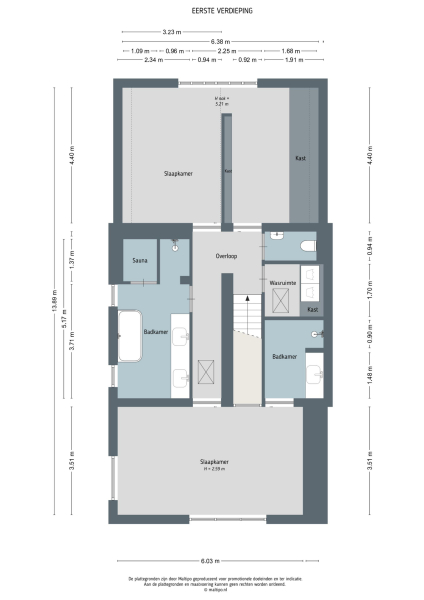 Floor Plan 2 - Achterstraat 11 a