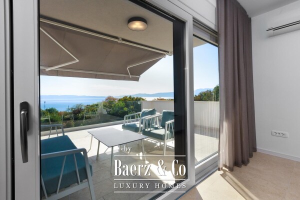 photo 27 Kostrena, a house with a swimming pool and a stunning open sea view