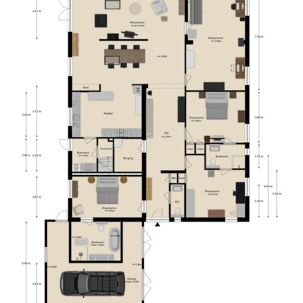 Floor Plan 1 - Brandrijsweg 2