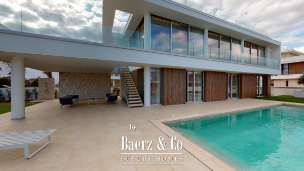 photo 4 Blue Sky Exclusive Collection – key ready 4 bedroom beachfront villa with infinity pool and lift, Pervolia (villa 8)