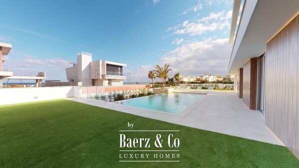 photo 6 Blue Sky Exclusive Collection – key ready 4 bedroom beachfront villa with infinity pool and lift, Pervolia (villa 8)