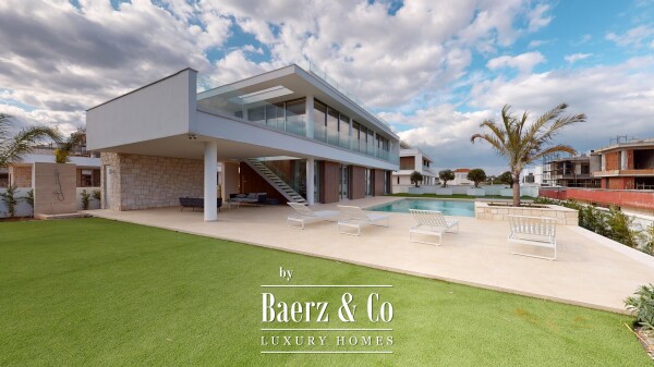 photo 5 Blue Sky Exclusive Collection – key ready 4 bedroom beachfront villa with infinity pool and lift, Pervolia (villa 14)