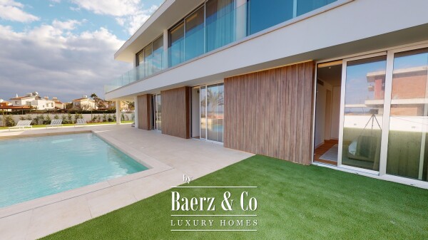 photo 3 Blue Sky Exclusive Collection – key ready 4 bedroom beachfront villa with infinity pool and lift, Pervolia (villa 15)