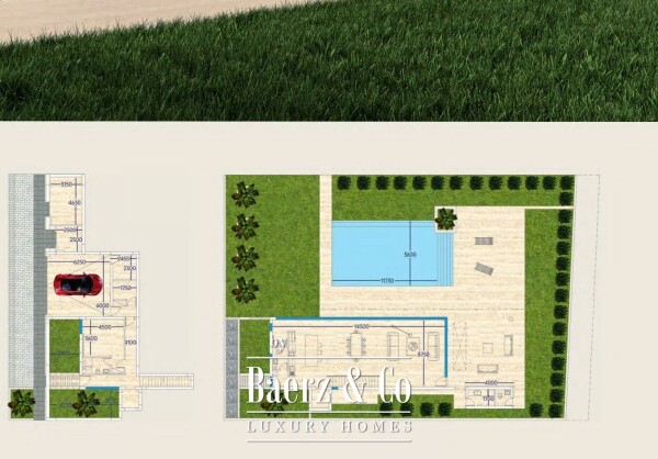 Floor Plan 2 - Blue Sky Exclusive Collection – key ready 4 bedroom beachfront villa with infinity pool and lift, Pervolia (villa 15)