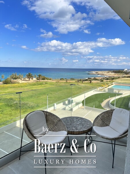 photo 1 Q Emerald Bay – key ready furnished 3 bedroom penthouse with sea view, beachfront Protaras (C302)
