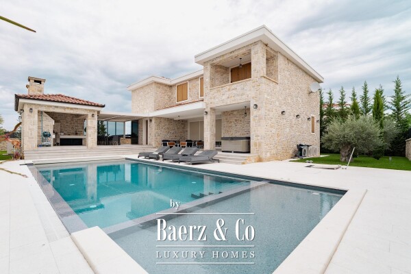 photo 1 Zadar, Žerava - Luxury Stone Villa of Approx. 360 m², 5 En-Suite Bedrooms, Heated Infinity Pool