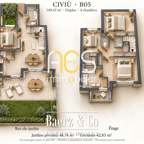 Floor Plan 1 - Avenue Girard 18 B05
