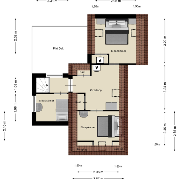 Floor Plan 3 - Kerklaan 10