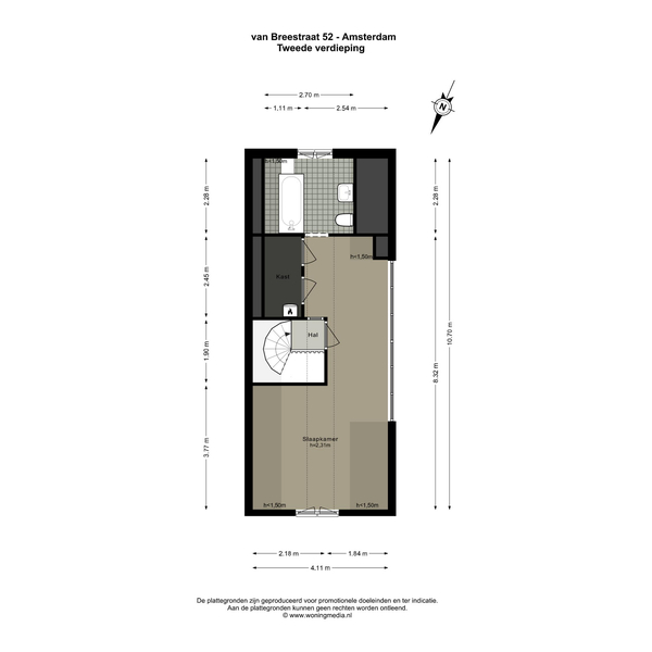 Floor Plan 11 - Van Breestraat 52