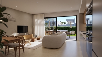 Garden Townhouse with Solarium Pool