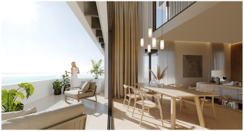 Iconic Frontline Duplex Penthouse with Panoramic Mediterranean Views