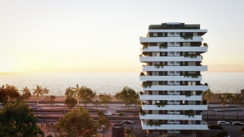 Expansive Duplex Penthouse with Panoramic Terraces and Open Sea Views