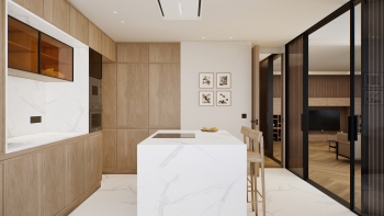 Expansive Duplex Penthouse with Panoramic Terraces and Open Sea Views