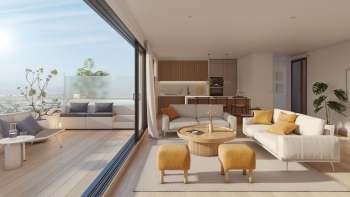 Penthouse with generous terrace and accessible layout