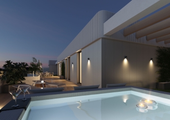 Premium penthouse with spacious layout and dual terraces